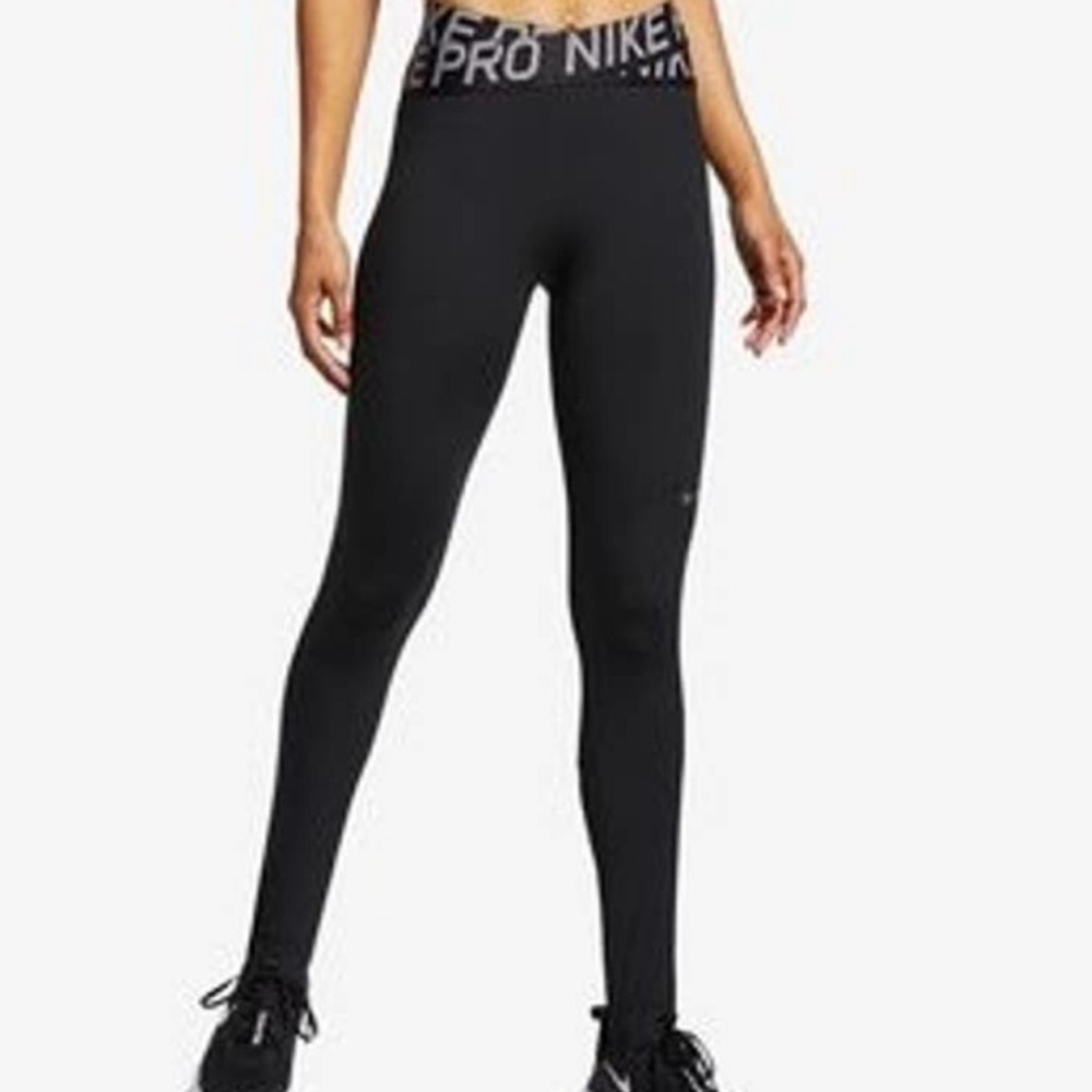 Nike Pro Crossover Intertwist 7/8 Tights XL Training Black High Waist Leggings
